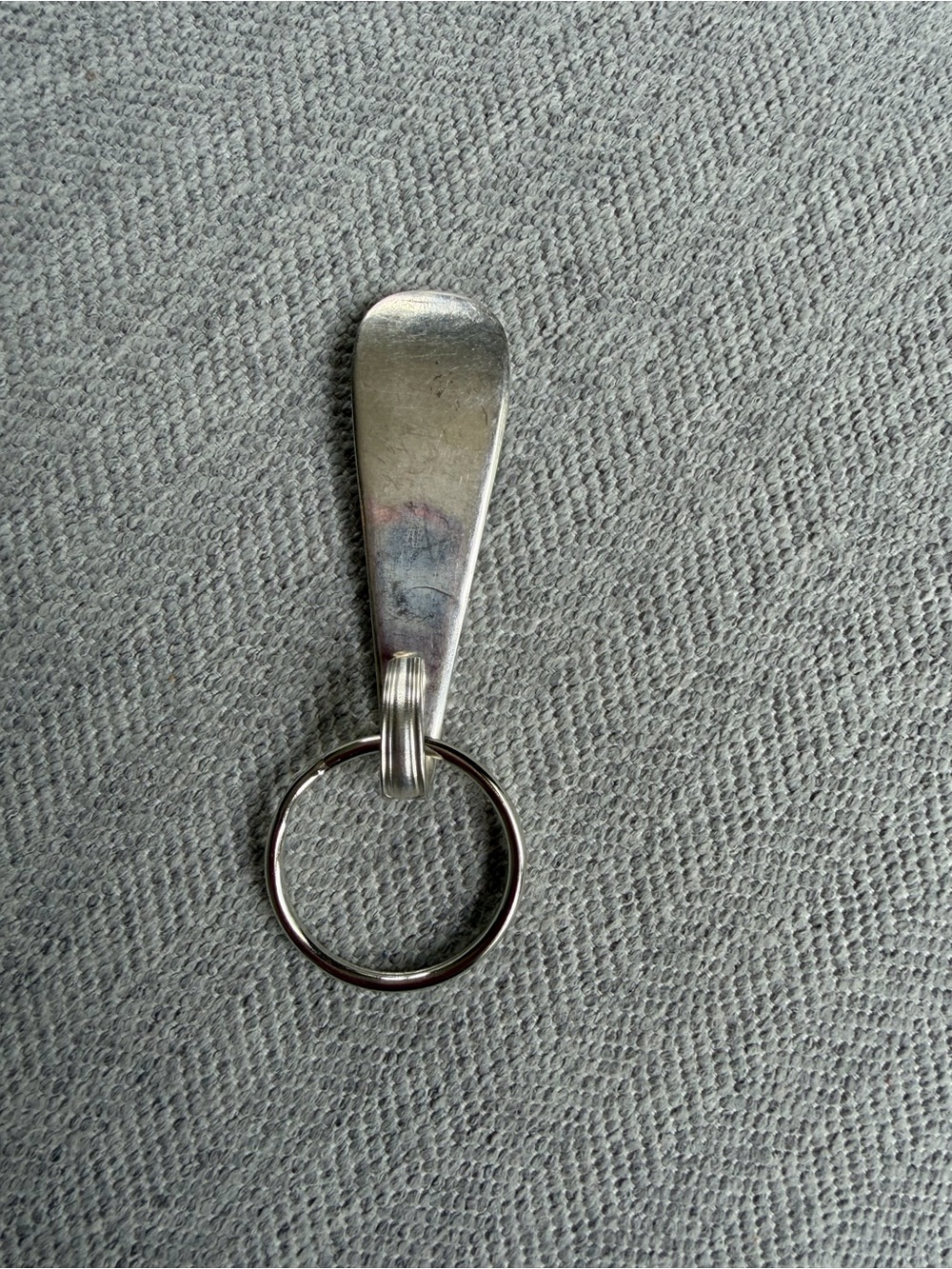 M Engraved Silverware Keychain - Picture 4 of 6